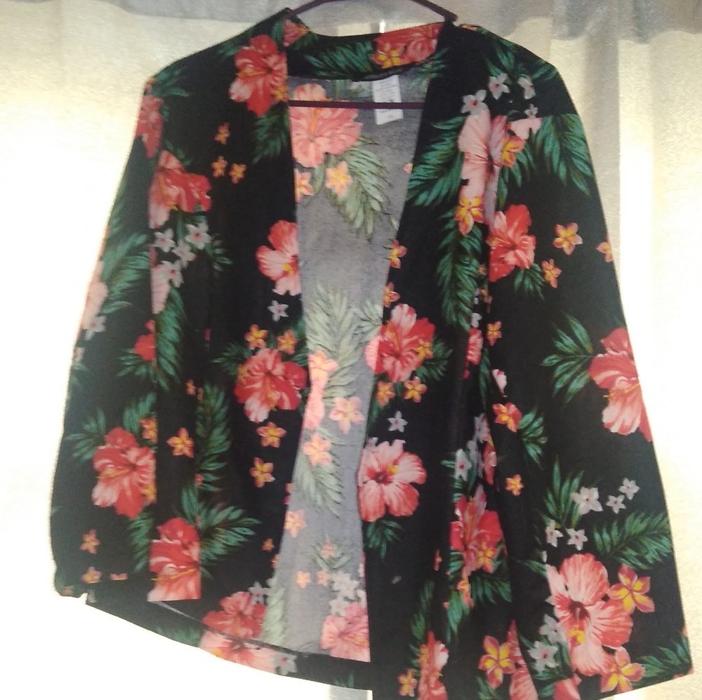 1x floral blazer